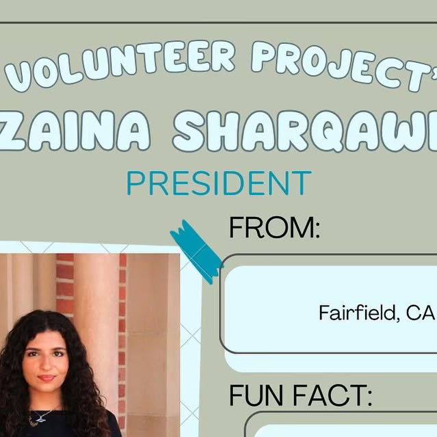 President spotlight for Zaina Sharqawi